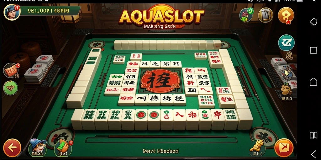 Tampilan menarik dari gameplay AQUASLOT yang seru dan menantang.