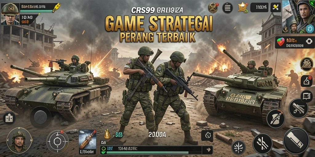 Tampilan menarik dari pertempuran strategi di CRS99.