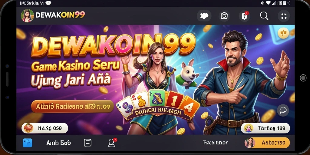 Screenshot gameplay <strong>DEWAKOIN99</strong> menampilkan antarmuka permainan yang menarik dan interaktif.