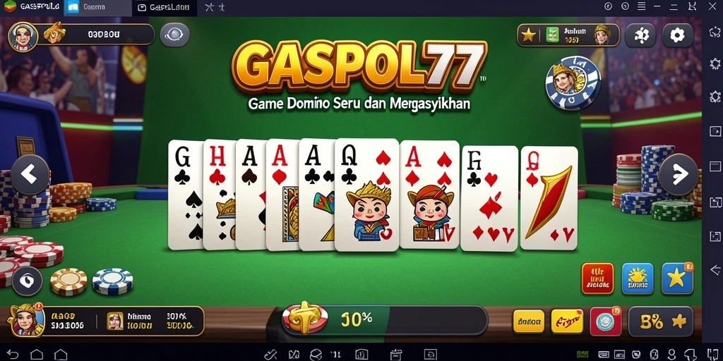 Tampilan seru dari gameplay GASPOL77 yang penuh tantangan.