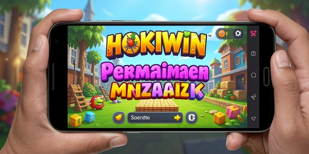 Tampilan gameplay HOKIWIN dengan berbagai tantangan puzzle.