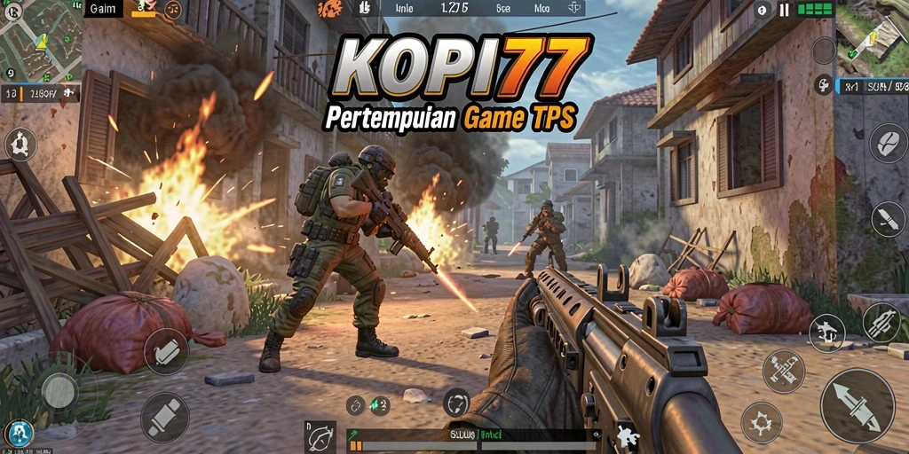 Tampilan gameplay KOPI77 dengan aksi pertempuran menarik.