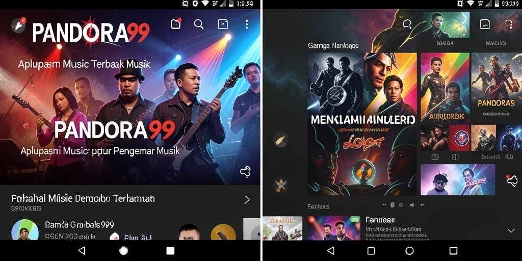 Tampilan gameplay PANDORA99 yang menarik dan interaktif.