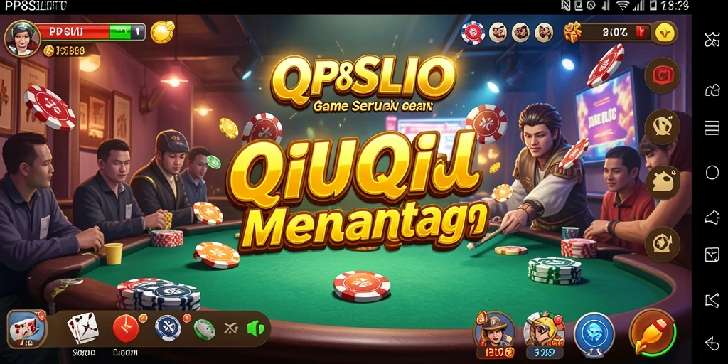 Screenshot gameplay PP8SLOT menampilkan aksi QiuQiu yang seru.
