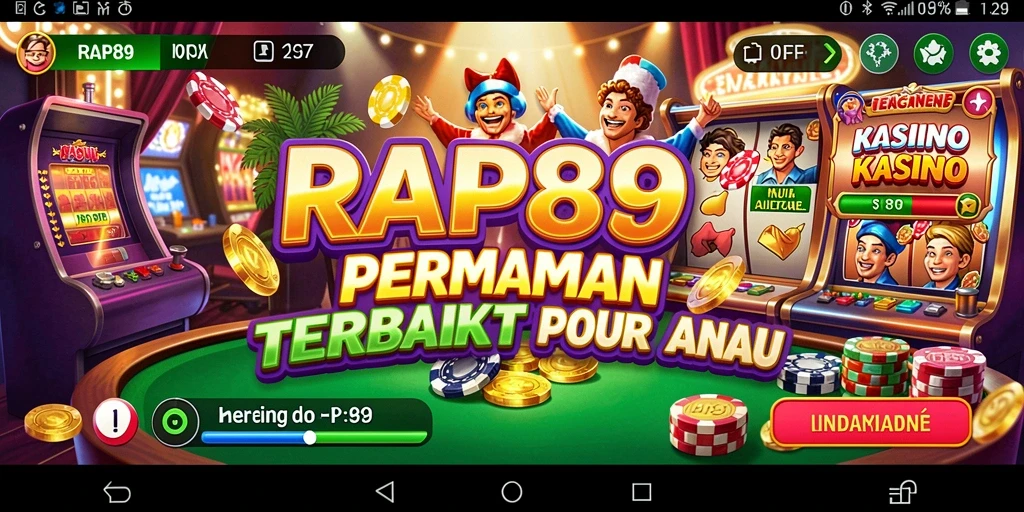 Screenshot gameplay Kasino menarik dari RAP89.
