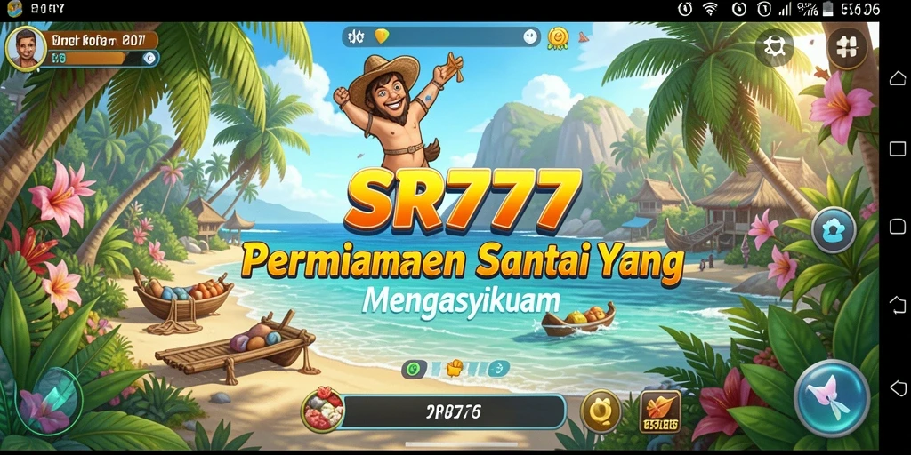 Screenshot utama SR777 menampilkan keseruan gameplay Casual yang menenangkan.