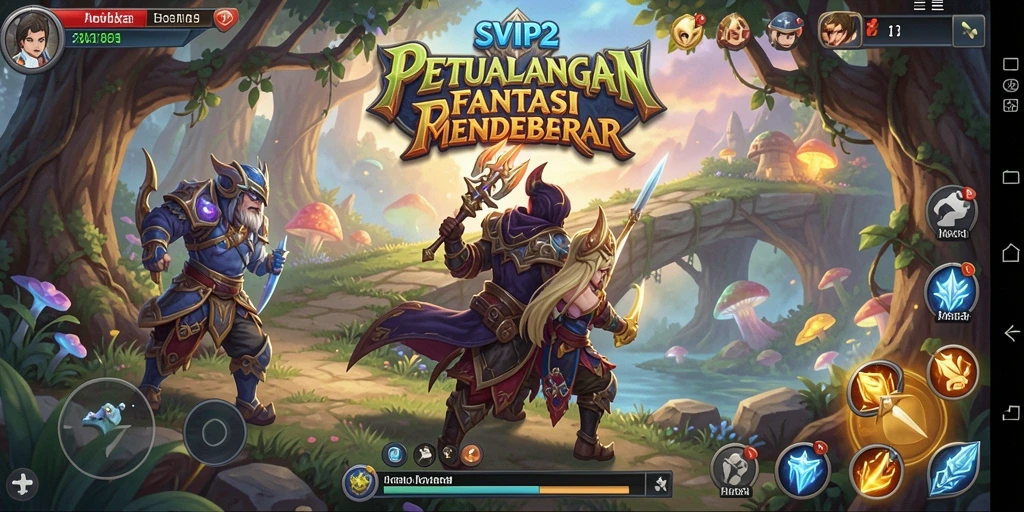 Gameplay SVIP2 dengan grafis memukau dan pertarungan yang seru.